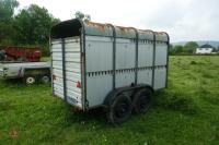 10' TWIN AXLE LIVESTOCK TRAILER - 21