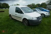 2005 VOLKSWAGON CADDY BAN (S/R)