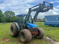 NEW HOLLAND TN75D 4WD TRACTOR - 2