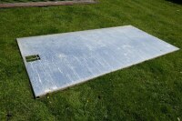 10' GALVANISED SHEETED DOOR - 4