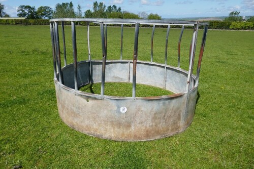 GALVANISED CATTLE ROUND FEEDER