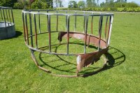 GALVANISED CATTLE ROUND FEEDER - 2