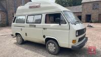 1988 VW CARAVELLE 78 PS CAMPERVAN