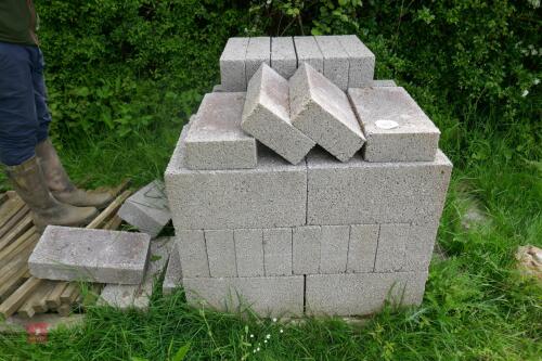 APPROX 64 4'' BREEZE BLOCKS