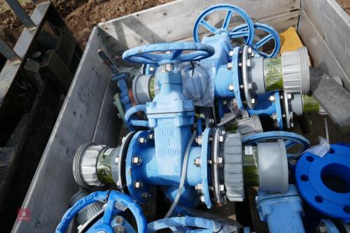 STILLAGE OF GATE VALVES