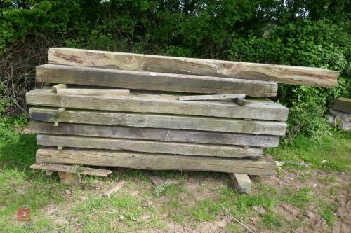 23 RAILWAY SLEEPERS