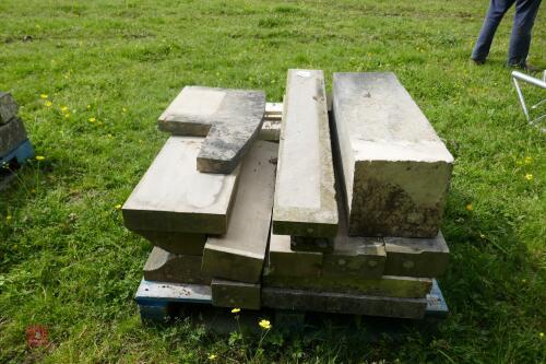 PALLET OF MIXED KERB STONES