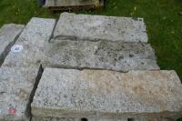 PALLET OF GRANITE KERBS - 8