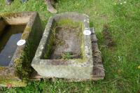 17'' X 28'' X 6'' STONE TROUGH/PLANTER - 3