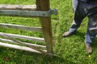 11' WOODEN FIELD GATE - 3