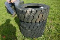 3 250/70 R15 TYRES - 4