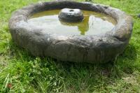 CIRCULAR STONE TROUGH/PLANTER - 3