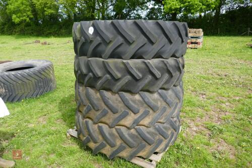 4 TRACTOR TYRES