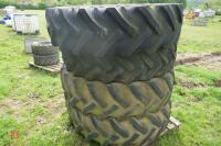 4 TRACTOR TYRES - 2