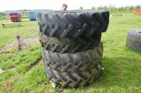 4 TRACTOR TYRES - 3