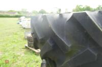 4 TRACTOR TYRES - 4