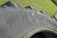 4 TRACTOR TYRES - 9