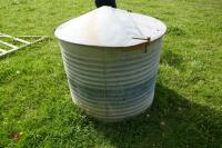 GALVANISED FEED STORAGE BIN - 4