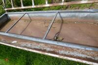 8'3'' FREESTANDING GALVANISED TROUGH - 3