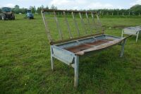 8'3'' FREESTANDING GALVANISED TROUGH - 3