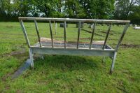 8'3'' FREESTANDING GALVANISED TROUGH - 4