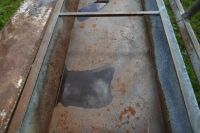 8'3'' FREESTANDING GALVANISED TROUGH - 6