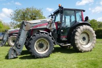 2007 VALTRA A95 4WD TRACTOR C/W LOADER - 8