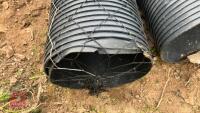 APPROX 120 10' X 8' BLACK PLANT POTS - 3