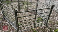 5 X 4' GALVANISED SHEEP HURDLES - 2