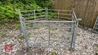 5 X 4' GALVANISED SHEEP HURDLES - 5