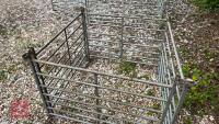 4 X 4' GALVANISED SHEEP HURDLES - 5