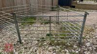 5 X 6' GALVANISED SHEEP HURDLES - 2