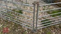 5 X 6' GALVANISED SHEEP HURDLES - 5