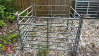 4 X 4' GALVANISED SHEEP HURDLES - 2