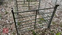 4 X 4' GALVANISED SHEEP HURDLES - 3