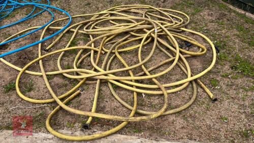 LARGE QTY YELLOW HOSE PIPE