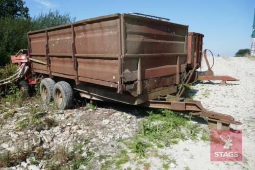 TITAN TEAGLE 7T TWIN AXLE GRAIN TRAILER