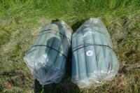 2 BAGS OF 100 NEW 58CM TREE GUARDS - 2