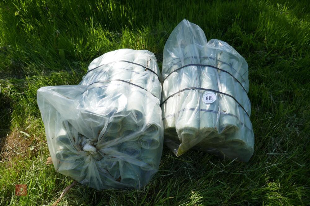 2 BAGS OF 100 NEW 58CM TREE GUARDS