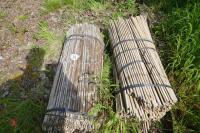 2 BUNDLES OF 500 NEW 35 BAMBOO CANES" - 4