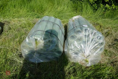 2 BAGS OF 100 NEW 58CM TREE GUARDS