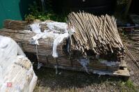 9 BUNDLES OF 500 NEW 49 BAMBOO CANES" - 2