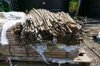 9 BUNDLES OF 500 NEW 49 BAMBOO CANES" - 3