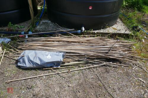 APPROX 300 USED 6' BAMBOO CANES