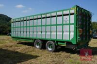 2016 BROUGHAN 26' TWIN AXLE LIVESTOCK TRAILER - 7