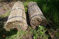 2 BUNDLES OF 500 NEW 35 BAMBOO CANES" - 3