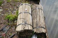 2 BUNDLES OF 500 NEW 35 BAMBOO CANES" - 4