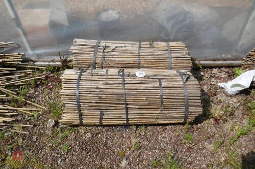 2 BUNDLES OF 500 NEW 35 BAMBOO CANES"