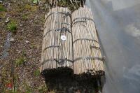 2 BUNDLES OF 500 NEW 35 BAMBOO CANES" - 2