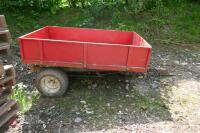 6 1/2' SINGLE AXLE TIPPING TRAILER - 2